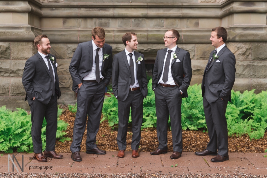 Groomsmen at the Canadian Museum of Nature
