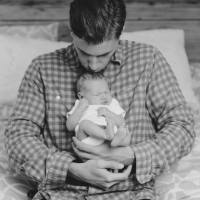 Family newborn photo session - Baby Brady